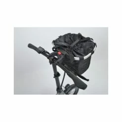 KLICKFIX Panier Avant Reisenthel Bikebasket -Panier vélo Soldes panier avant pliable noir bikebasket noir 1