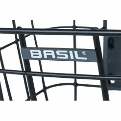 Panier Vélo Avant Alu Noir BASIL Bremen -Panier vélo Soldes panier velo avant alu noir basil bremen 3